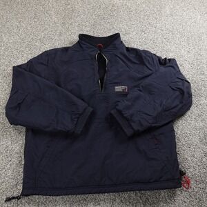 VTG Abercrombie Fitch Jacket Mens XL Pullover Windbreaker Fleece Coat 90s Y2K